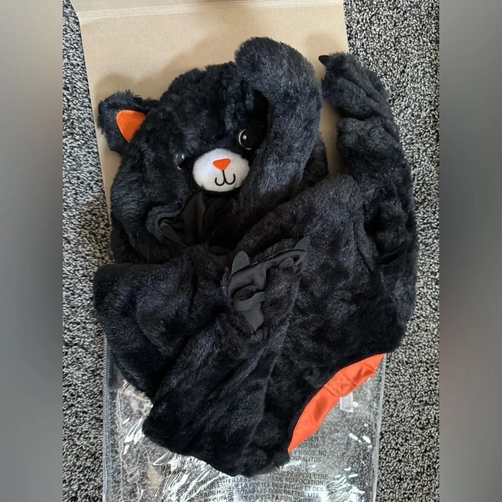 NEW infant black cat costume